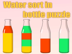 Jeu Water sort in bottle puzzle