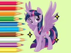 Jeu Coloring Book: Twilight Sparkle