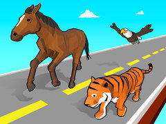 Jeu Animal Transform Race