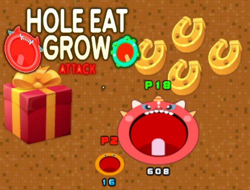 Jeu Trou manger grandir attaque 