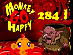 Jeu Monkey Go Happy Stage 284