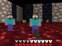 Jeu Herobrine's Catacombs 3D