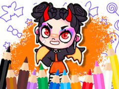 Jeu Coloring Book: Avatar World Cute Devil