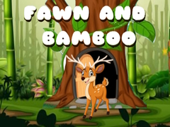 Jeu Fawn And Bamboo