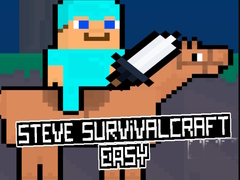 Jeu Steve SurvivalCraft Easy