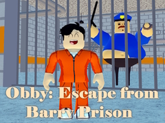 Jeu Obby: Escape from Barry Prison