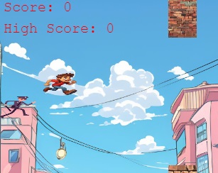Jeu Poursuite Flappy .