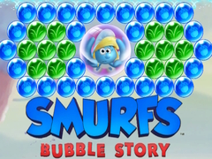 Jeu Smurfs Bubble Story