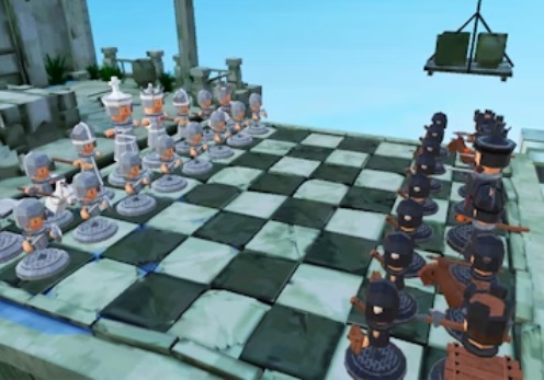 Jeu Échecs du Moyen Âge 