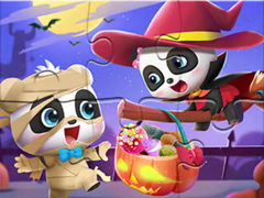 Jeu Jigsaw Puzzle: Baby Panda Halloween