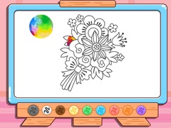 Jeu Coloring Book: Flower Bouquet