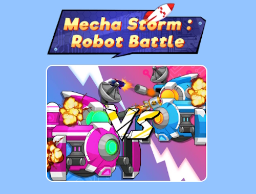 Jeu Mecha Storm : Bataille de robots .