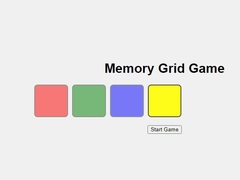 Jeu Memory Grid