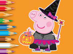 Jeu Coloring Book: Peppa Pig Halloween