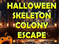 Jeu Halloween Skeleton Colony Escape