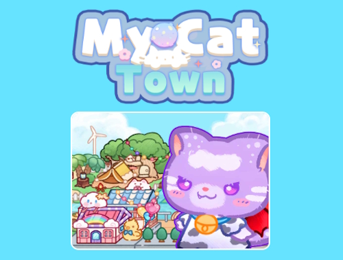Jeu Ma ville de chat .