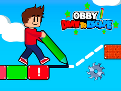 Jeu Obby Draw to Escape