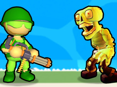 Jeu Destruction of Stickman Zombie