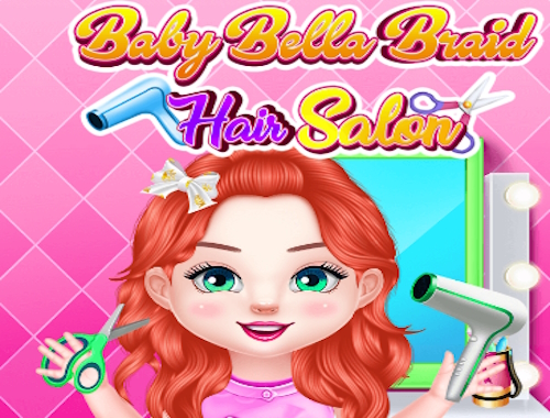 Jeu Salon de coiffure bébé Bella Braid .