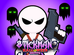 Jeu Stickman Halloween Survive