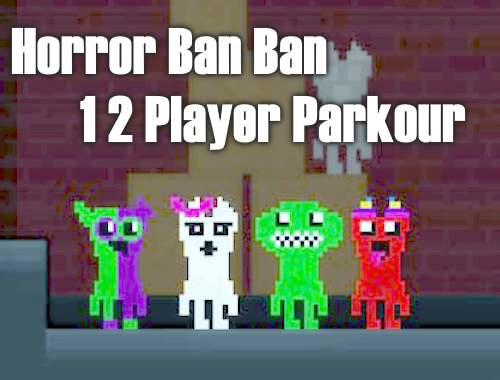 Jeu Horreur Ban Ban 1 Parkour à 2 joueurs .