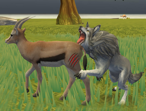 Jeu Simulateur de vie de loup 