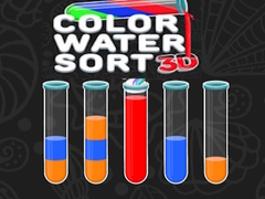 Jeu Color Water Sort 3D