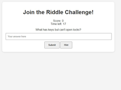 Jeu Riddle Challenge 