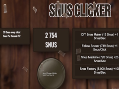 Jeu SNUS Clicker