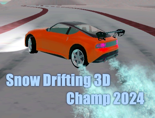 Jeu Champion 3D de dérive de neige 2024 .