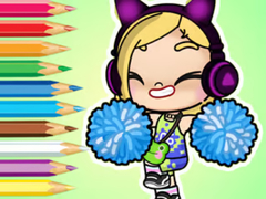 Jeu Coloring Book: Avatar World Cheerleader