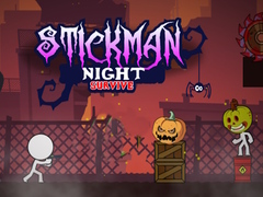 Jeu Stickman Night Survive