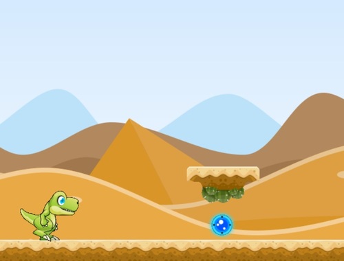 Jeu Courir Dino .