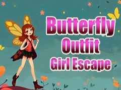 Jeu Butterfly Outfit Girl Escape