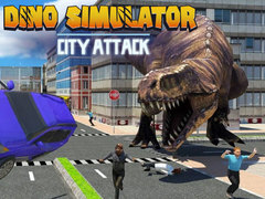 Jeu Dino Simulator City Attack