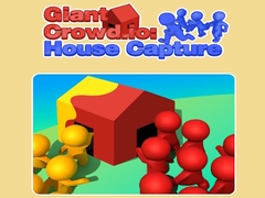 Jeu Giant Crowd io: House Capture