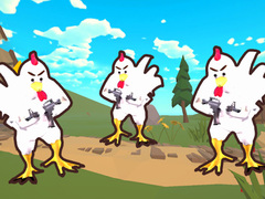 Jeu Chicken shooter io