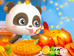 Jeu Jigsaw Puzzle: Little Panda Thanksgiving Feast