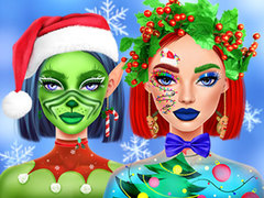 Jeu Ellie Christmas Makeup