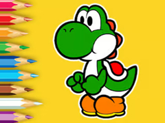 Jeu Coloring Book: Yoshi Fishing Day