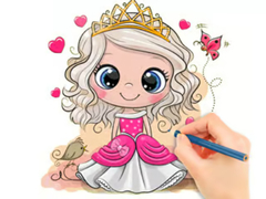 Jeu Coloring Book: Chibi Doll Princess