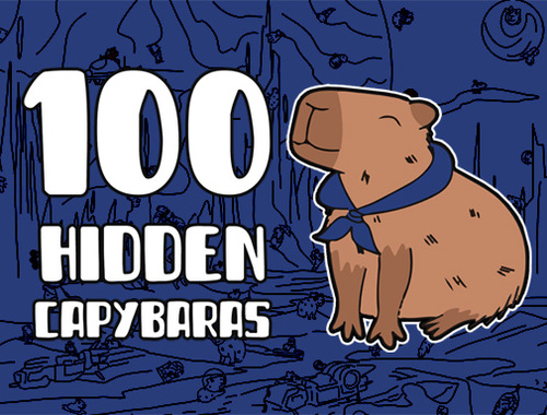 Jeu 100 capybaras cachés 