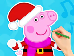 Jeu Coloring Book: Peppa Pig Snowman