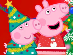 Jeu Jigsaw Puzzle: Peppa Pig Christmas Preparation