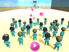 Jeu Squid Game Race 3d