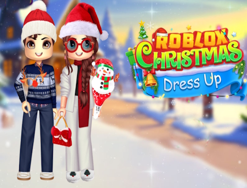 Jeu Habillage de Noël Roblox .