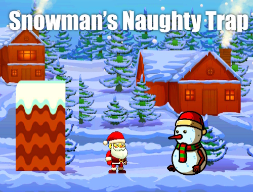 Jeu Le piège coquin du bonhomme de neige 