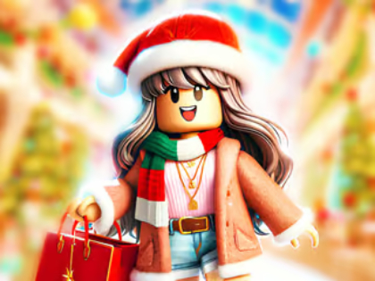 Jeu Puzzle : Centre commercial de Noël Roblox .