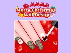 Jeu Merry Christmas Nail Design