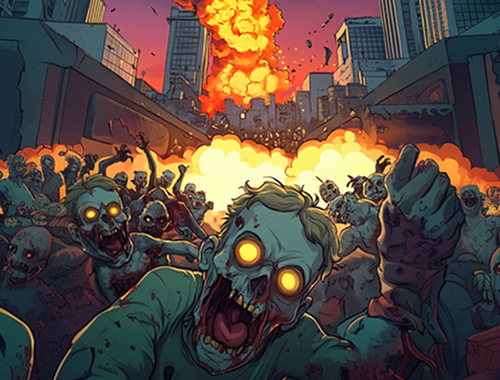 Jeu Siège des zombies. io 